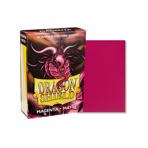 Dragon Shield Sleeves Japanese Small Size - Matte Magenta (60 Sleeves)