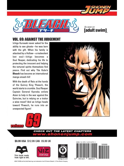 Bleach Vol. 69