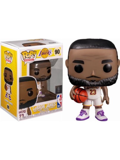 Funko POP! NBA: LA Lakers - LeBron James (Alternate Jersey) #90 Φιγούρα