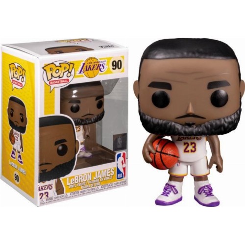 Funko POP! NBA: LA Lakers - LeBron James (Alternate Jersey) #90 Φιγούρα