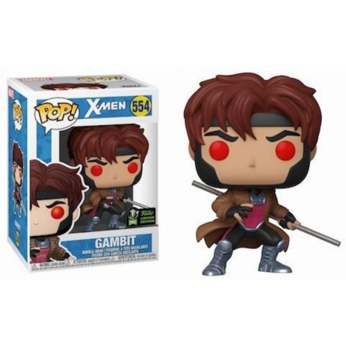 Funko POP! Marvel Classic - Gambit #554 Bobble-Head (ECCC 2020 Exclusive)