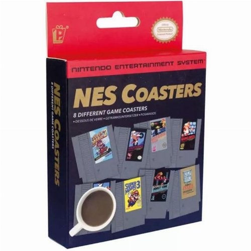 Nintendo - NES Cartridges Coasters Set (Σετ 4 Σουβέρ)
