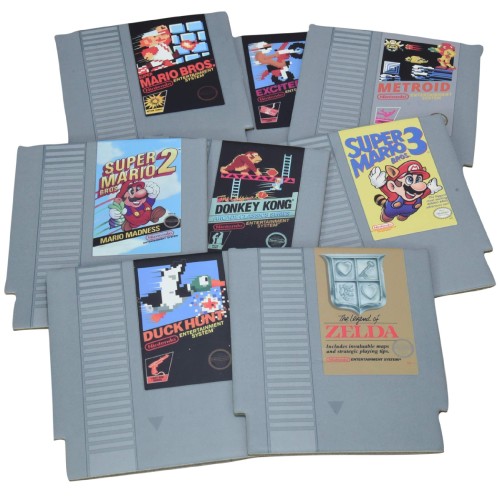 Nintendo - NES Cartridges Coasters Set (Σετ 4 Σουβέρ)