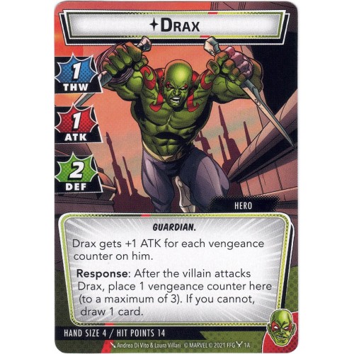 Marvel Champions: The Card Game - Drax Hero Pack