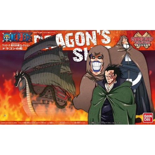 One Piece: Grand Ship Collection - Dragon's Ship Σετ Μοντελισμού (25cm)