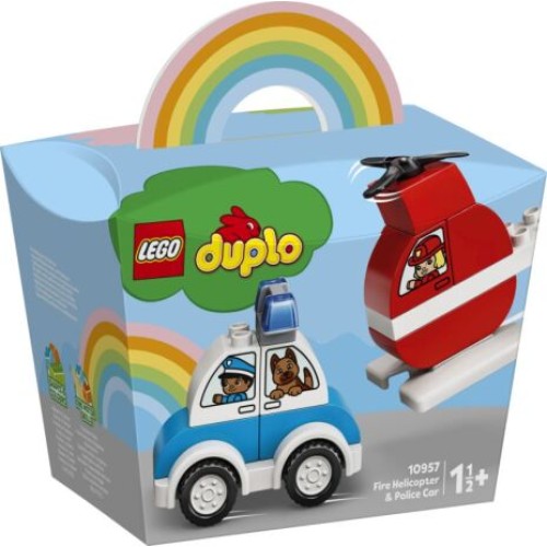 LEGO Duplo - My First Fire Helicopter And Police Car (10957)