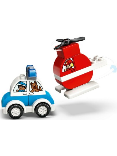 LEGO Duplo - My First Fire Helicopter And Police Car (10957)