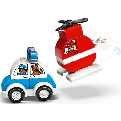 LEGO Duplo - My First Fire Helicopter And Police Car (10957)