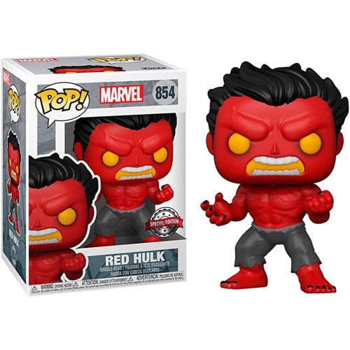 Funko POP! Marvel - Red Hulk #854 Bobble-Head (Exclusive)