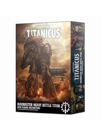 Adeptus Titanicus - Warmaster Heavy Battle Titan with Plasma Destructors