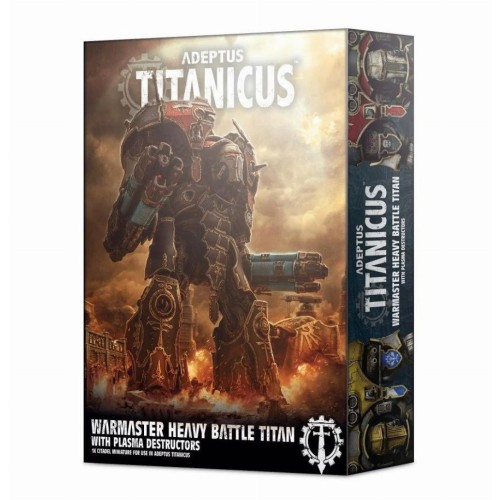 Adeptus Titanicus - Warmaster Heavy Battle Titan with Plasma Destructors