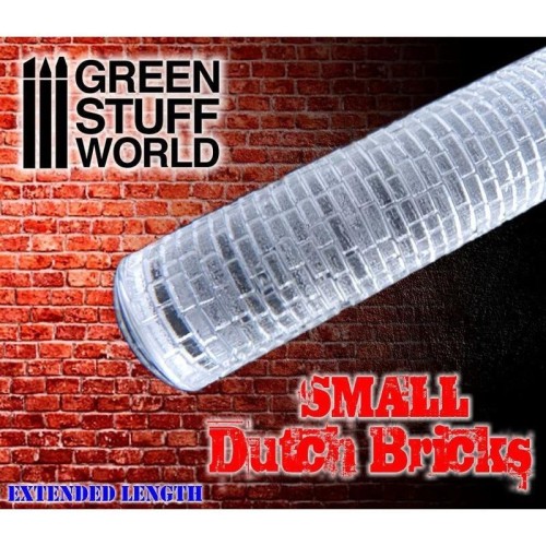 Green Stuff World - Small Dutch Bricks Rolling Pin