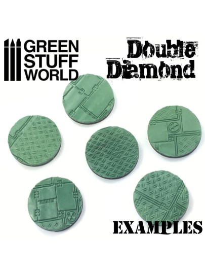 Green Stuff World - Double Diamond Rolling Pin