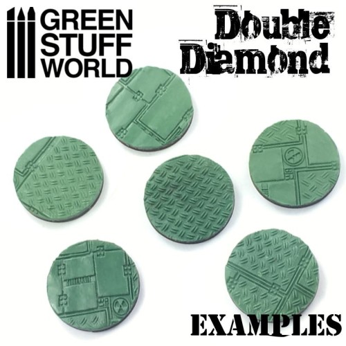 Green Stuff World - Double Diamond Rolling Pin