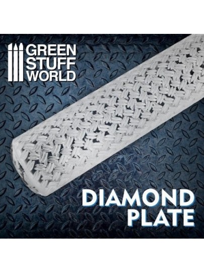 Green Stuff World - Diamond Plate Rolling Pin