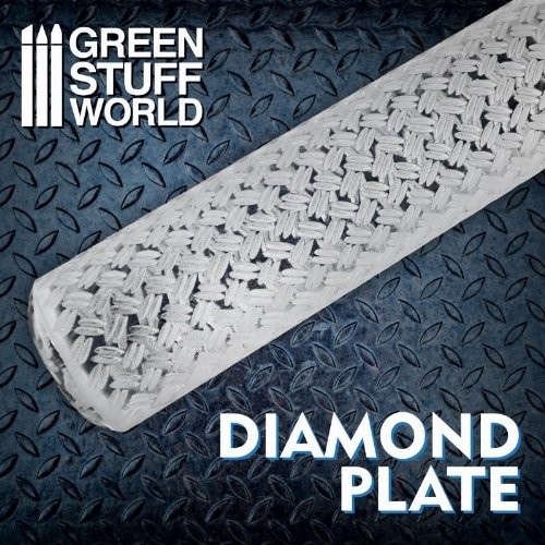 Green Stuff World - Diamond Plate Rolling Pin