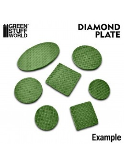 Green Stuff World - Diamond Plate Rolling Pin