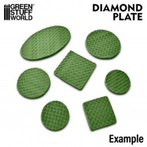 Green Stuff World - Diamond Plate Rolling Pin