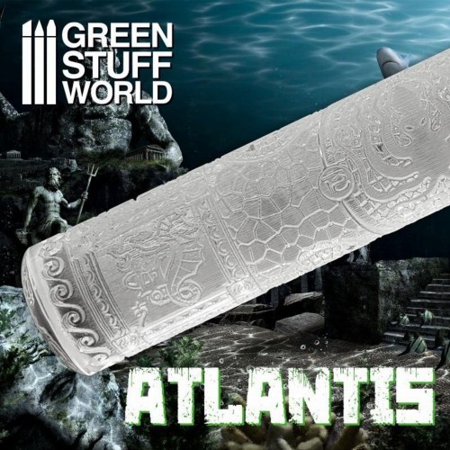 Green Stuff World - Atlantis Rolling Pin