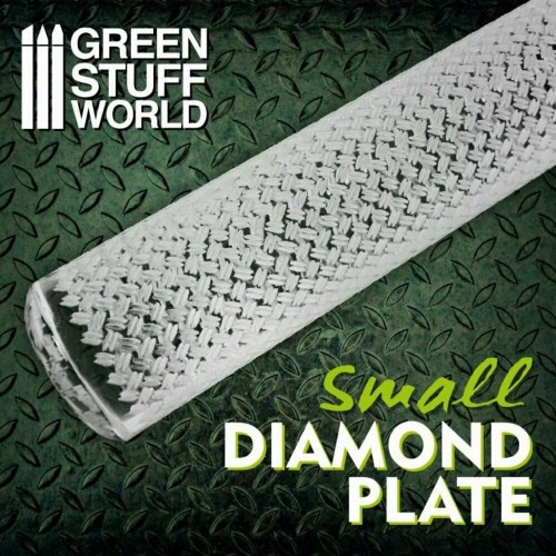 Green Stuff World - Small Diamond Plate Rolling Pin