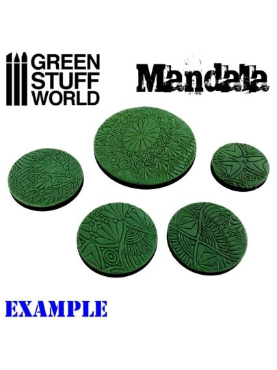 Green Stuff World - Mandala Rolling Pin