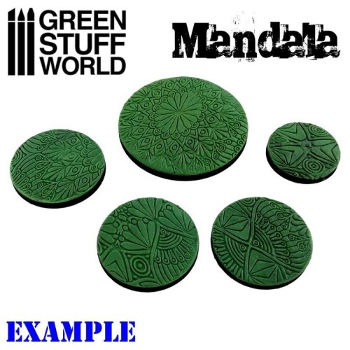 Green Stuff World - Mandala Rolling Pin