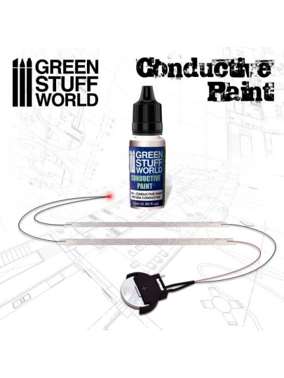 Green Stuff World - Conductive Paint Χρώμα Μοντελισμού (15ml)