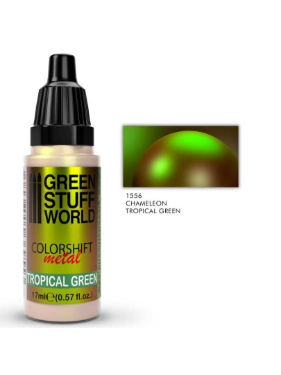 Green Stuff World Chameleon Paint - Tropical Green Χρώμα Μοντελισμού (17ml)