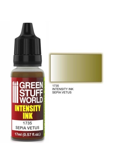 Green Stuff World Intensity Ink - Sepia Vetus Χρώμα Μοντελισμού (17ml)