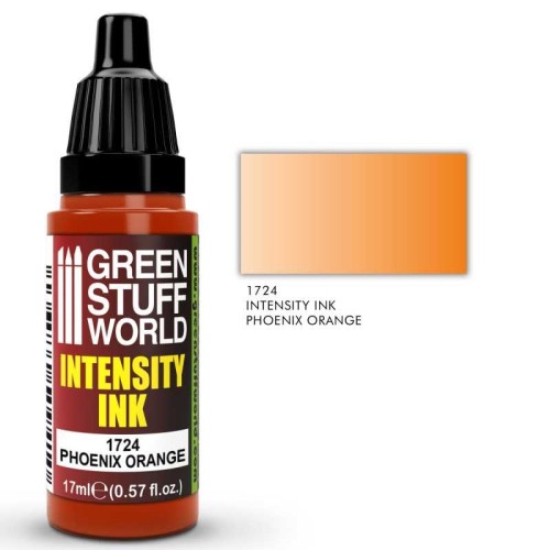 Green Stuff World Intensity Ink - Phoenix Orange Χρώμα Μοντελισμού (17ml)