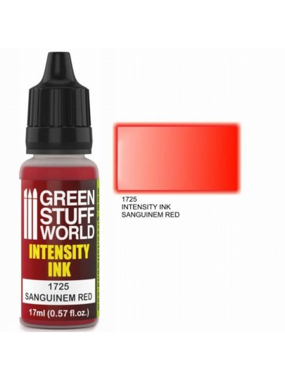 Green Stuff World Intensity Ink - Sanguinem Red Χρώμα Μοντελισμού (17ml)