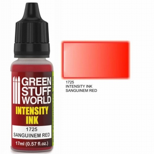 Green Stuff World Intensity Ink - Sanguinem Red Χρώμα Μοντελισμού (17ml)