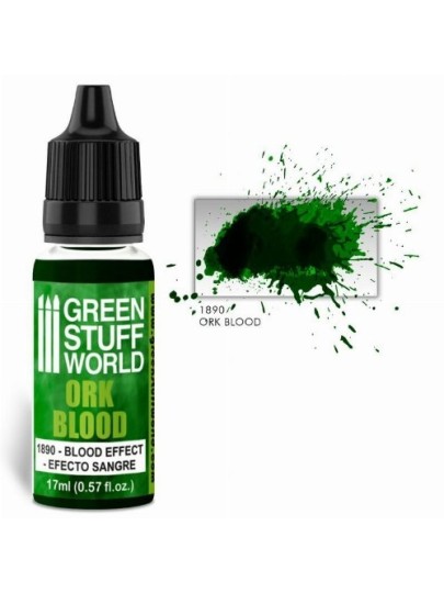 Green Stuff World Effect Paint - Ork Blood Χρώμα Μοντελισμού (17ml)