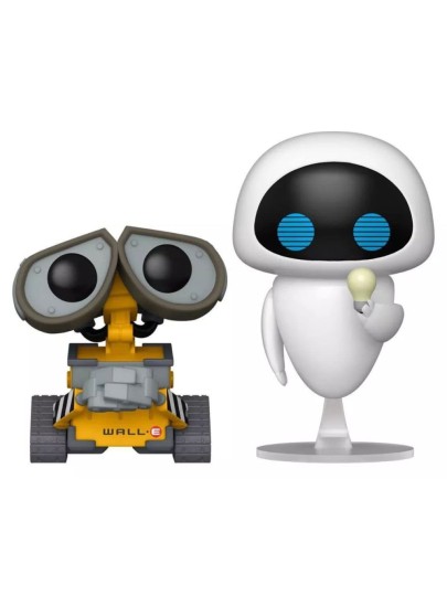 Φιγούρα Funko POP! Disney: Wall-E - Wall-E & Bulb Eve 2-Pack (Exclusive)