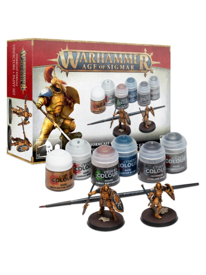 Warhammer Age of Sigmar - Stormcast Eternals: Vindictors + Paint Set