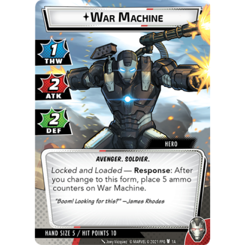 Marvel Champions: The Card Game - Warmachine Hero Pack