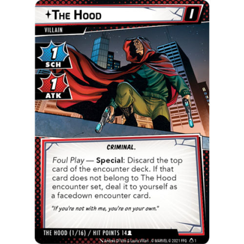 Marvel Champions: The Card Game - The Hood Scenario Pack