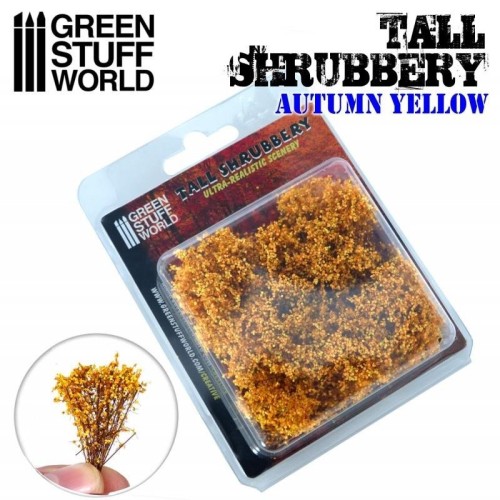 Green Stuff World - Tall Shrubbery (Autumn Yellow)