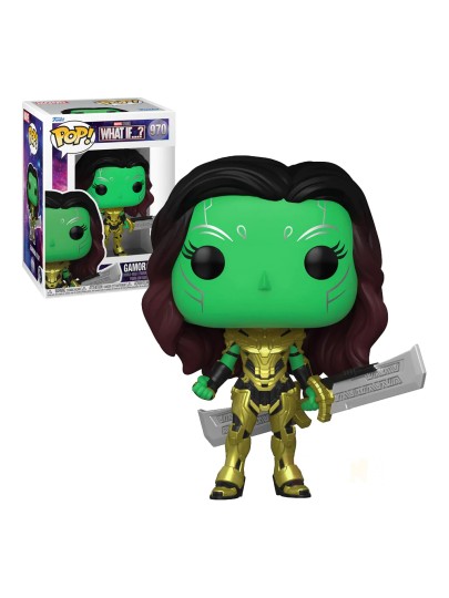 Funko POP! Marvel: What If - Gamora with Blade of Thanos #970 Bobble-Head