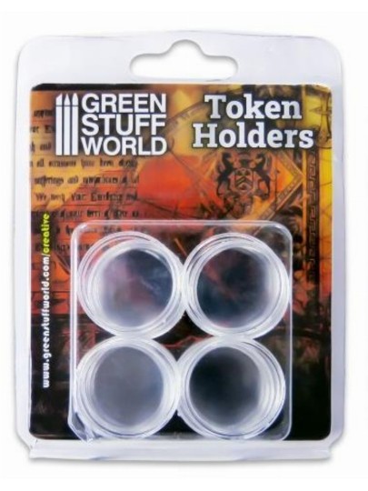 Green Stuff World - 16x Token Holders (26mm)