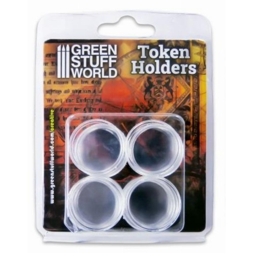 Green Stuff World - 16x Token Holders (26mm)