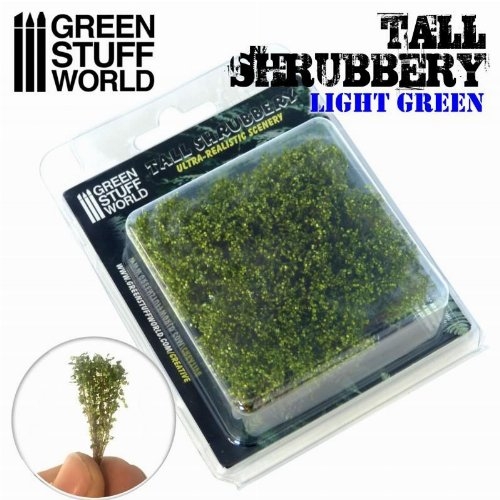 Green Stuff World - Tall Shrubbery (Light Green)