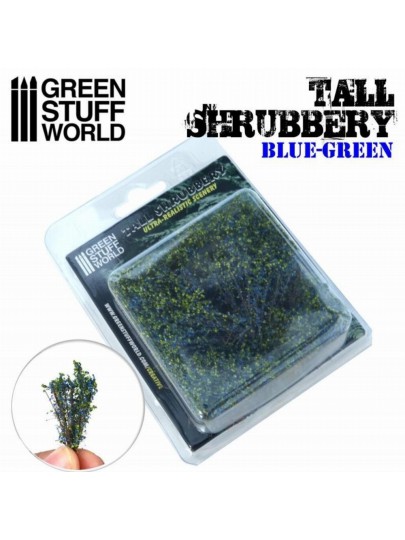 Green Stuff World - Tall Shrubbery (Blue Green)