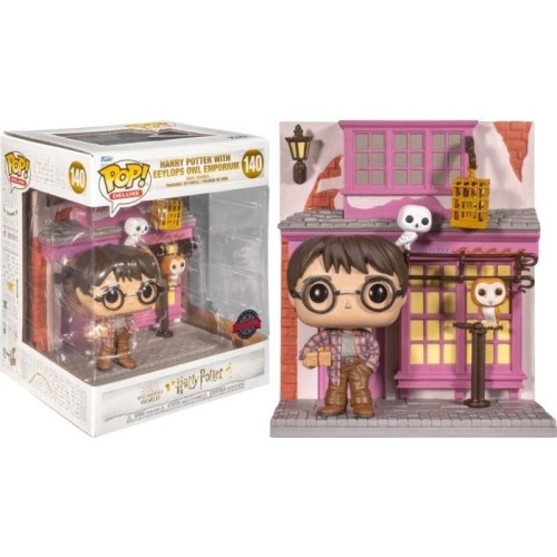 Funko POP! Harry Potter: Diagon Alley Assemble - Eeylops Owl Emporium with Harry #140 Φιγούρα (Exclusive)