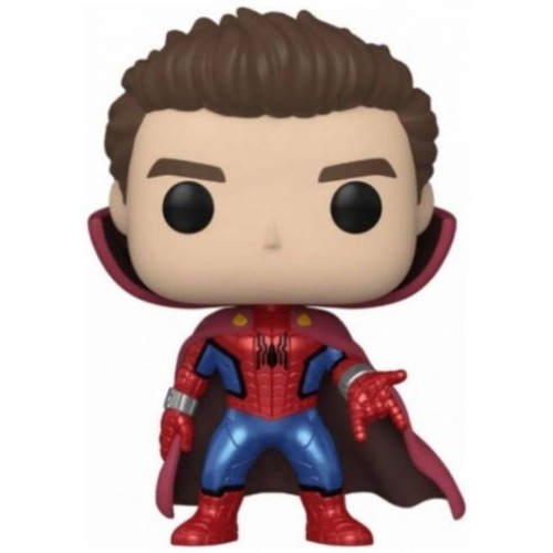 Funko POP! Marvel: What If - Zombie Hunter Spidey Unmasked (Metallic) #947 Bobble-Head (Exclusive)