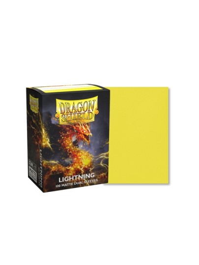 Dragon Shield Sleeves Standard Size - Matte Lightning (100 Sleeves)