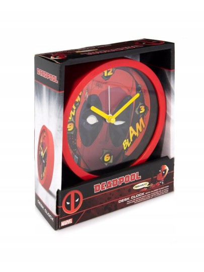 Marvel - Deadpool Blam Blam Desk Clock