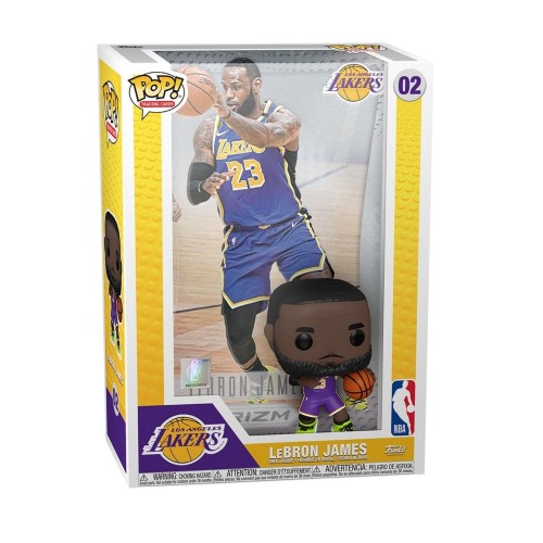 Φιγούρα Funko POP! NBA: Trading Cards - LeBron James #02