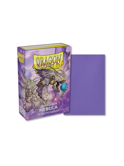 Dragon Shield Sleeves Japanese Small Size - Matte Nebula (60 Sleeves)