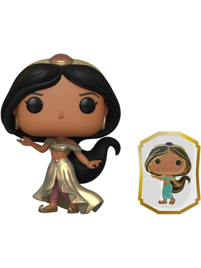 Φιγούρα Funko POP! Disney: Ultimate Princess - Jasmine with Pin #326 (Funko-Shop Exclusive)